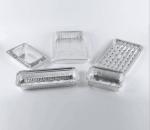 Barbecue use container fish roasting catering tray aluminium foil oval aluminum