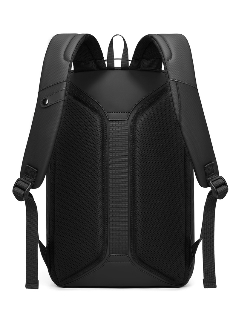 Male Polyester Waterproof Business Backpack Anti Theft Fashionable