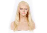 European Remy Blonde Full Lace Wigs Human Hair 8A Grade Without Knots Or Lice