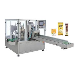 China Seasoning Straight Line Filling Machine 8 Nozzle 3000BPH factory