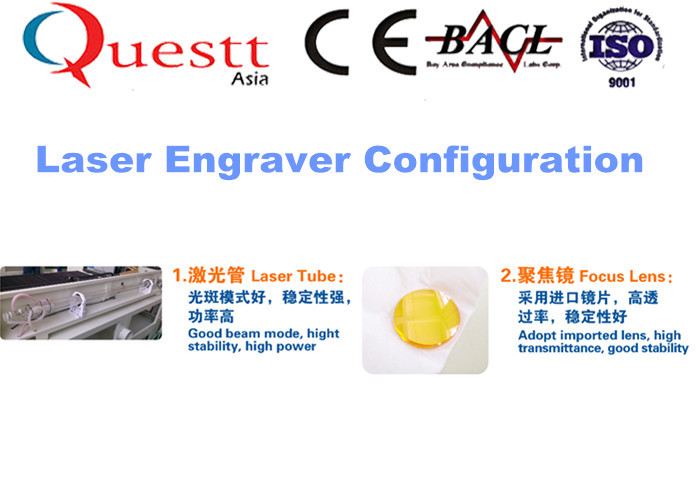 130W CO2 Laser Engraving Machine 0.05mm Line Width With Rotary Attachment