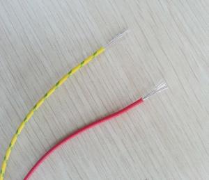 China UL3254 22 Awg Stranded Hookup Wire , 250C High Temperature Oven Wire Multi Colored factory