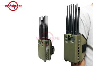 China UHF Radio Portable Signal Jammer Rechargeable Powerful Battery For Outdoors factory