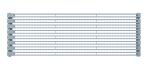 P25*25 Outdoor Transparent Led Display Full Color Light Weight