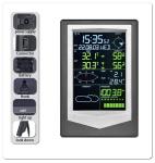 Outdoor Compact Weather Station With Color Screen Display And Wind Direction