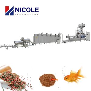 Large Output Automatic SS304 Fish Feed Manufacturing Machinery With CE