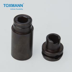 China Feeding Mouth CNC Precision Turned Parts Acidproof Black Finishing factory