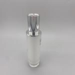 Skincare Plastic 30ml Cosmetic Lotion Pump Cosmetic Toner Bottle White