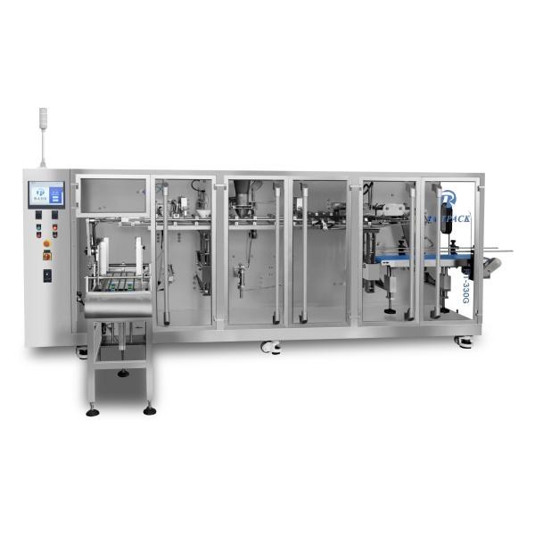 China Horizontal Powder Doypack Packaging Machine SUS304 Masala Packing Machine factory