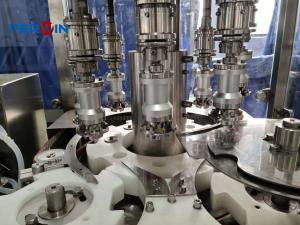 China High Safety Vial Filling Line with 304 Stainless Steel Frame and Inline Check Weigher factory