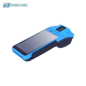 China 4 PSAM 16GB EMMC Mobile Pos Machine EDGE GPRS With Fingerprint on sale