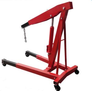 China 2 Ton 230cm Hydraulic Engine Shop Crane Folding CE Certification factory