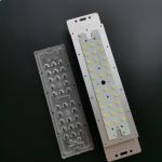 Optical PC Led Street Light Lens , SMD 5050 90x120 degree Led Lens