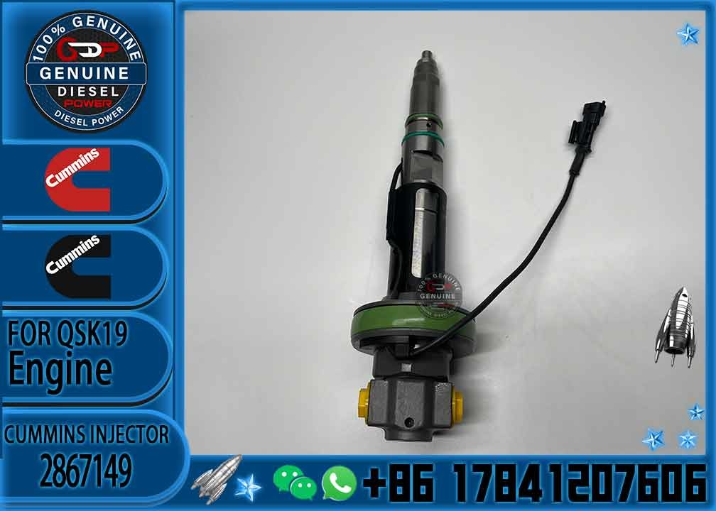 4964170 Diesel QSK19 Engine Common Rail Fuel Injector 4955524 2867149 4955527 2882079 4964173