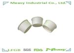 Thick Soup paper containers for food , White disposable ice cream bowls FDA