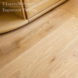 China European Oka Multilayer Engineered Flooring 14mm 15mm Timber Hardwood Floor at Good Prices factory