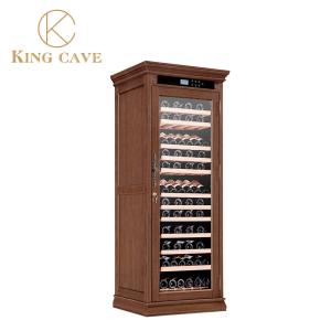 China 16 Years Wine Cabinet And Fridge With LED Lights Temperature Control factory