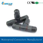 IP67 Waterproof Electrical Connector Cable Wire 2 Pin 3 Pin Outdoor Plug Socket