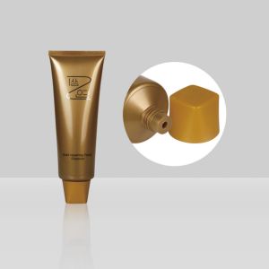 Lotion Cream Custom Cosmetic Tubes Soft D40mm 70-180ml With Square Screw On Cap