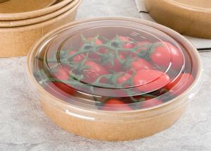 China Microwavable disposable take away bowls with lids container paper cups for coffee factory