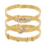 Letter 18K Gold Bangle Personalized Name Bracelets Gold Plated OEM ODM