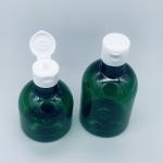 PET Ink Green Airless Cosmetic Bottles Hand Washing Distributor