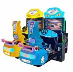 Two Players 3D Car Driving Arcade Game Machine Stylish 200*180*210CM'