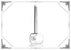China Clear Real Quartz Cap With Rod , Quartz Banger Caps For Bong Dab Oil Rigs factory