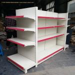 Factory Hot Selling Design Supermarket Gondola Metal Display Rack Supermarket