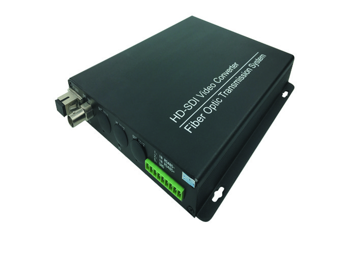1080P AHD/CVI/TVI fiber optic media transmitter with reverse RS485 data,850/1310nm, power supply 5V2A,support OEM/ODM