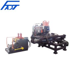 China CNC Plate Steel Hydraulic Punching Machine Telecommunication Tower Connection Plate Punching Machine factory