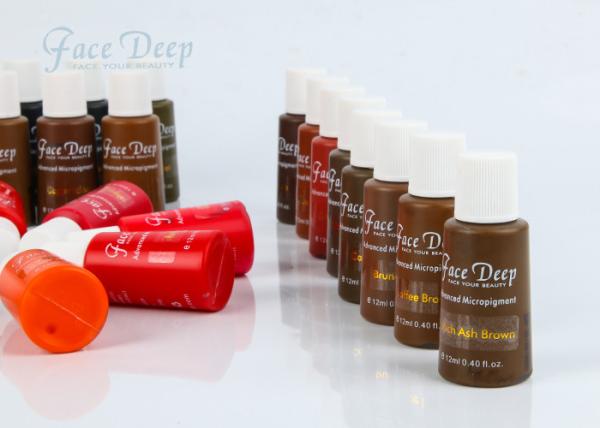 Face Deep 33 Colors Eyebrow Micro Tattoo Ink Microblading Semi Permanent Makeup