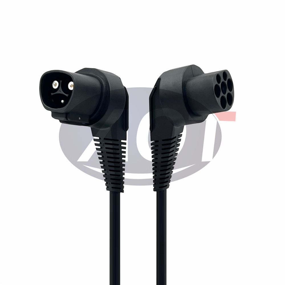 AOTAI For Tesla/NACS to GB/T cable chinese BYD JAC 7KW 32A Charging cable 60cm