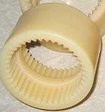 China Flexible Curved Tooth Coupling , Nylon Sleeve Coupling OEM Or ODM Service Acceptable factory