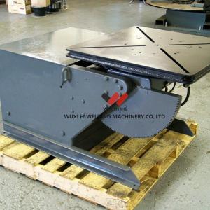 China Schneider Electric 1.2Ton Welding Rotary Positioner 0.67 Rpm Tiliting Speed Revolve factory