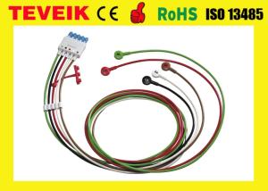 China HP Medical Patient Monitor ECG Cable M1644A EKG cable 5 leads Snap AHA factory