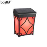 RGB Solar Wall Lamps ABS Outdoor Retro Waterproof Decorative