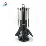 Kitchen Utensil Set Made of Stainless Steel with Heat Resistant Handle up to