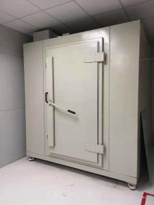 China 110dB EMC Door RF Shielded Chamber Faraday Cage Magnetic Shielding 2.1 X 0.9M factory