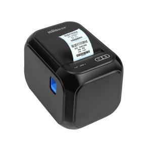 China 203dpi portable thermal label printer pos thermal receipt printer two in one for store factory