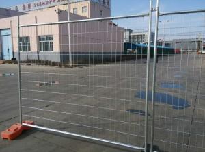 China Residential Safety Temporary Construction Fence Hot Dip Galvanized factory