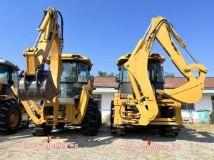 China Small Loader 2.5 Ton Shovel Side Shift Tractor Backhoe Farm Wheel Loader factory