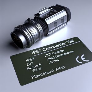 PCB Membrane Switch IP67 ZIF Connector Tail 100mA