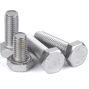 China Structural Unc Thread Din933 304 Stainless Steel Bolts factory
