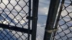 Chain wire Fence for europe PVC coated Dark Green Color chain wire fencing for