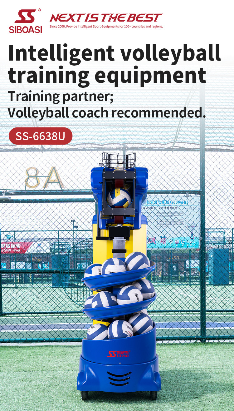 160W 30 Pcs Volleyball Shooting Machine Volleyball Attack Machine Adjustable Speed
