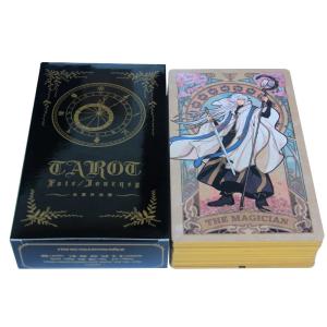 China Oracular Custom Destiny English Gold Foil Tarot Cards ODM OEM factory