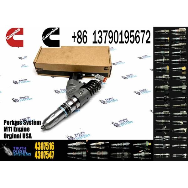 4307516 Brand New Fuel Injector Adapted to for Cummins Qsnt14 Shantui Sd22r Engineering Machinery Engine Injection