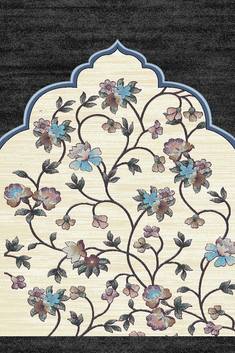 Modern Style Anti Slip Backing Islamic Gift Prayer Carpets Machine Made