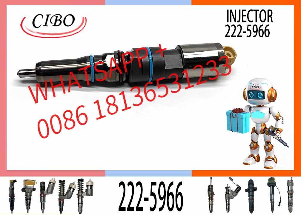 Fuel Injector 222-5966 10R-1267 173-9272 232-1173 10R-1265 173-9379 138-8756 for C+ Excavator Engine